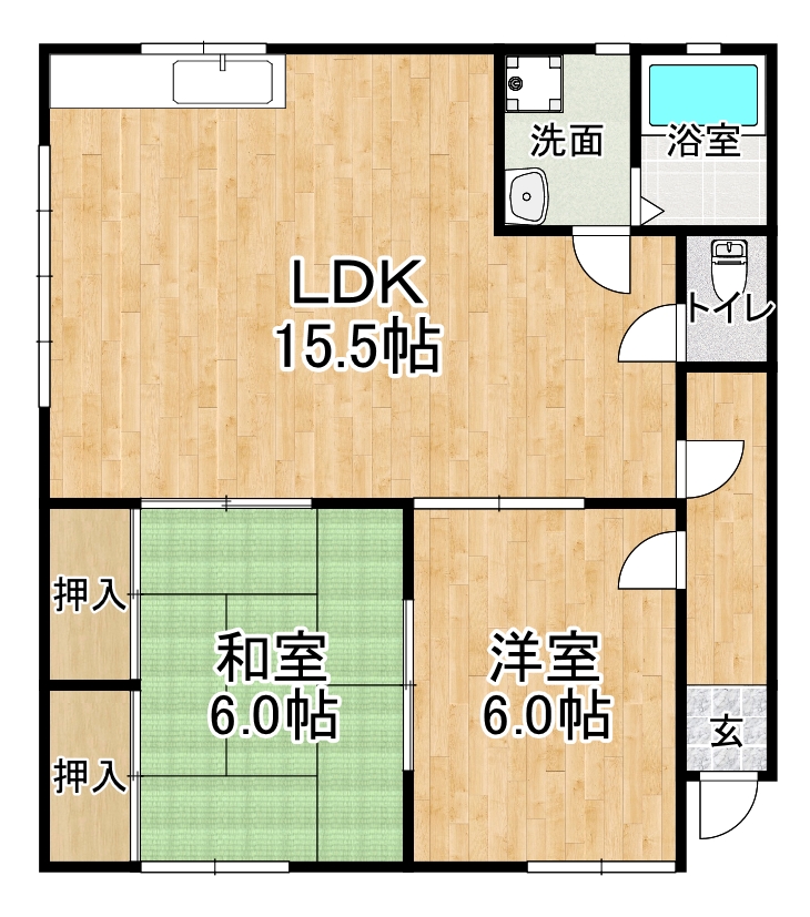 コート丸山の間取り