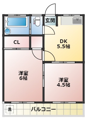 パームビルの間取り