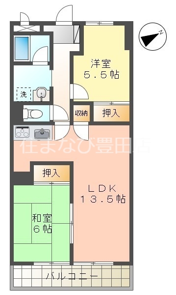 セレクト山之手の間取り