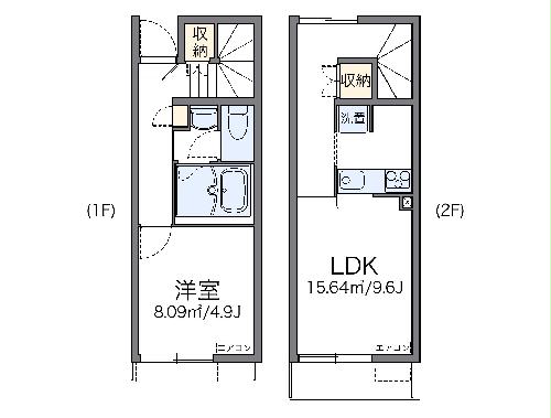 レオネクストｓｕｚｕｋｉの間取り