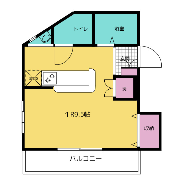 メゾンＫＩの間取り