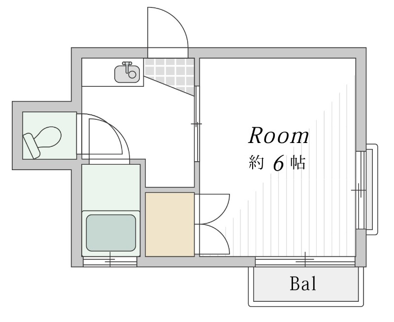 ワイズフラッツの間取り