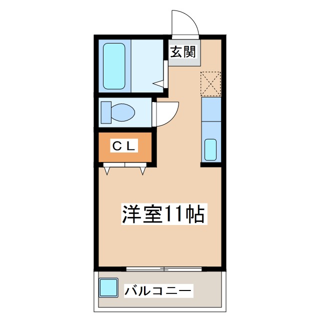 マンションウイングの間取り