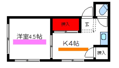 長田荘_間取り_0