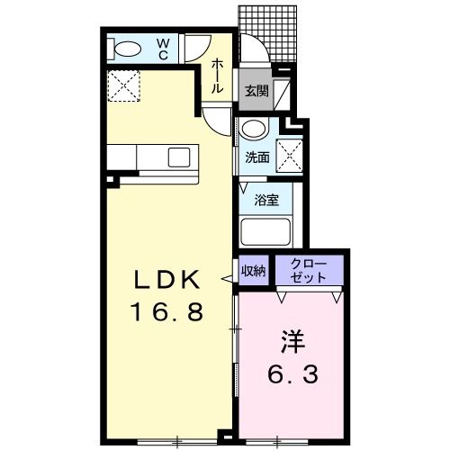 プラシードの間取り