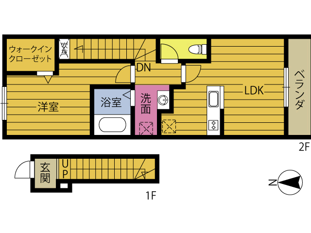 アスカ覧の間取り