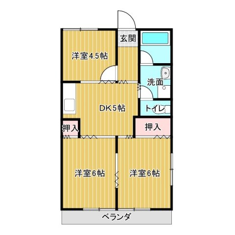 【新和ビルの間取り】