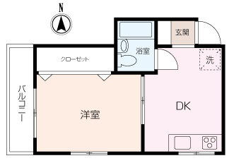 高梨ビルの間取り