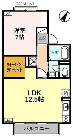 ライブタウンKUBOの間取り