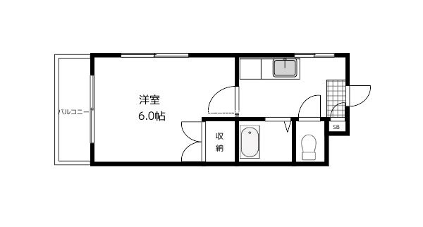 シャトレ井堀の間取り