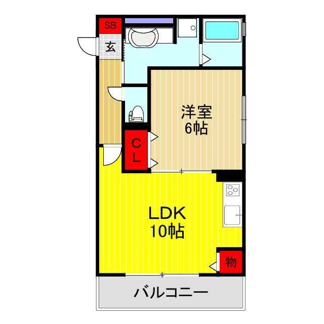 パルエリオットの間取り