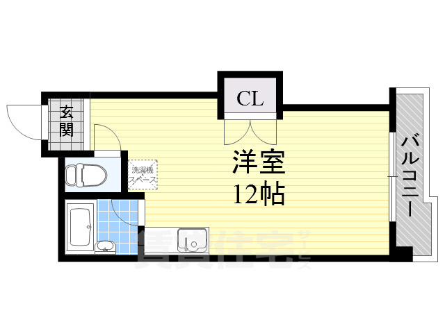 ヴァンコート三軒家東の間取り