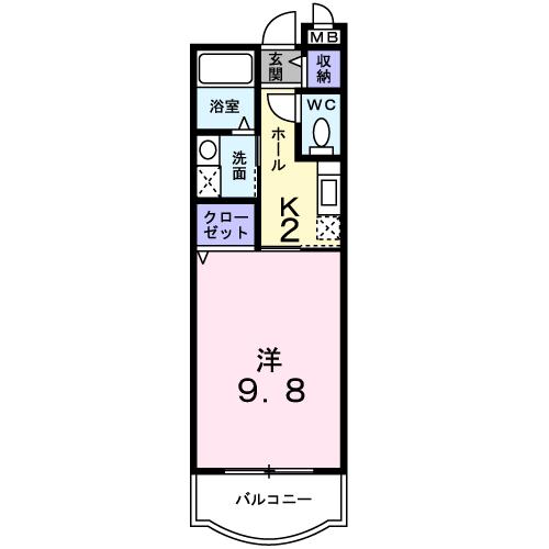 マンションあかやまの間取り