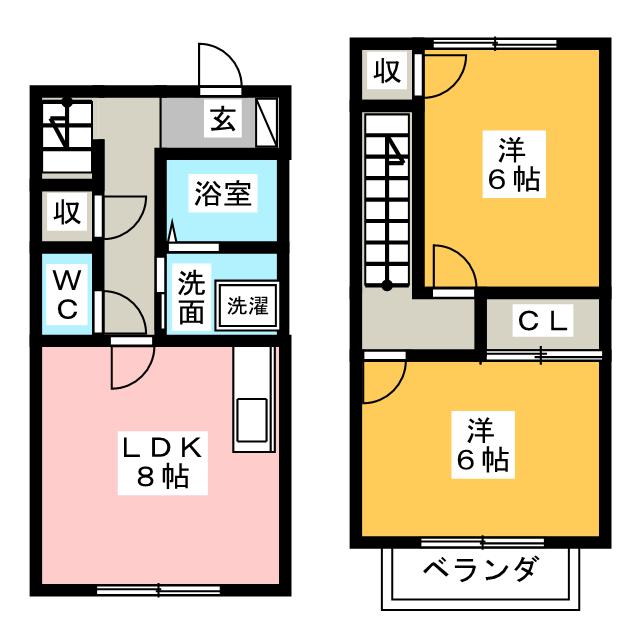 サテライトの間取り