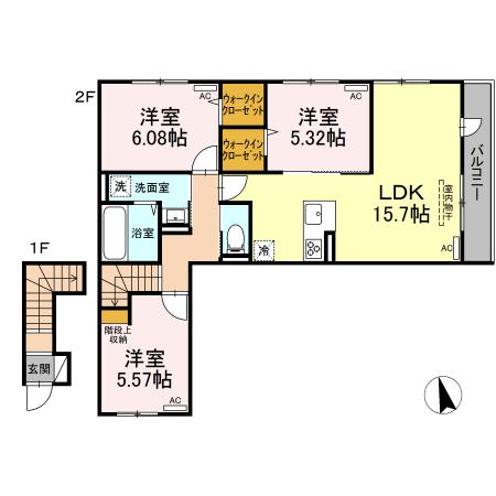 グラナーデ高井戸東の間取り