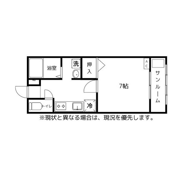 サンフォレストの間取り