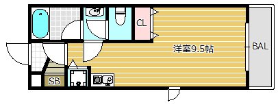 コンフォート・Eの間取り