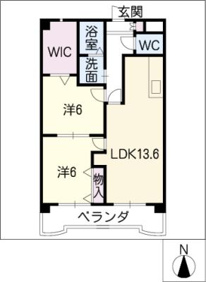 カーサエスペランサIIIの間取り