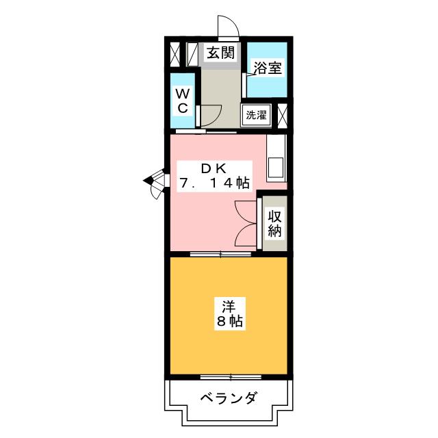 マンション蔵の間取り