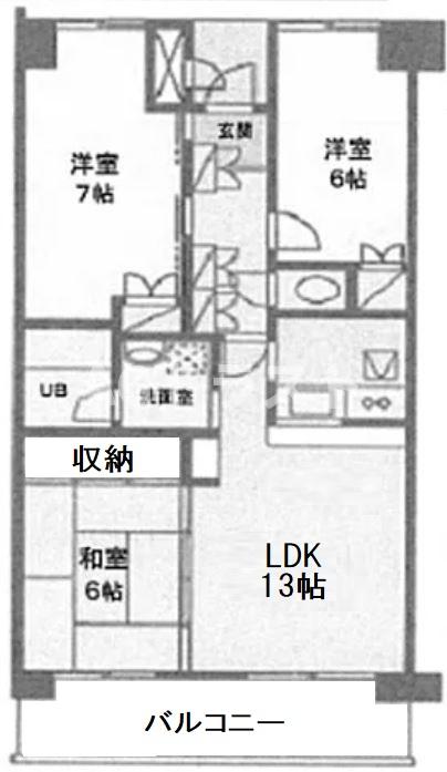 アーバン・ヴィラの間取り