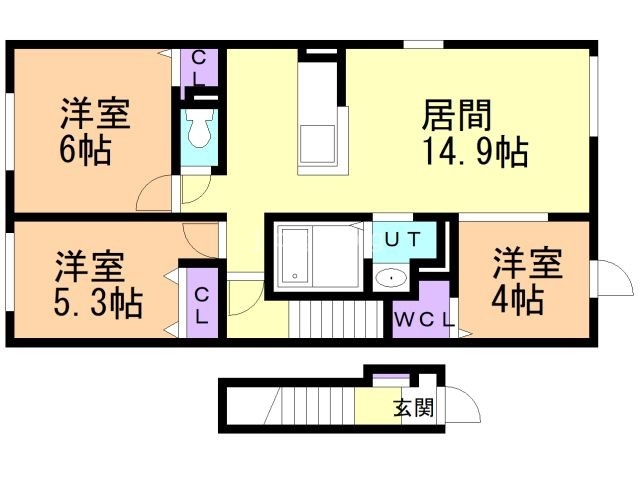 スペランツァの間取り