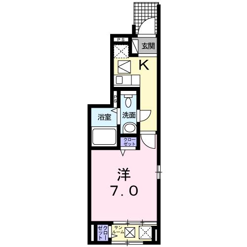 ベル　フィオーレの間取り