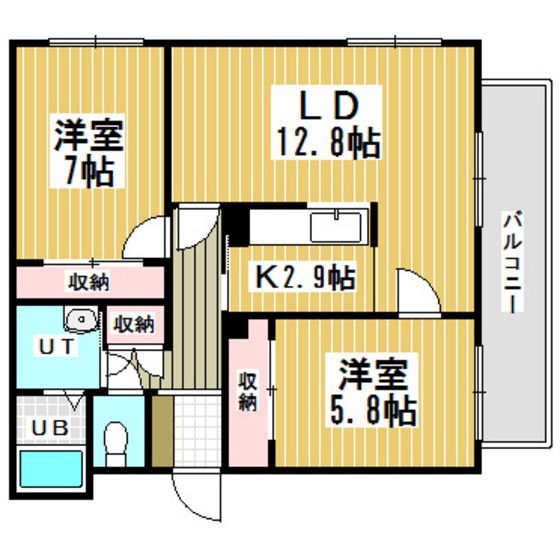 ベイシティの間取り