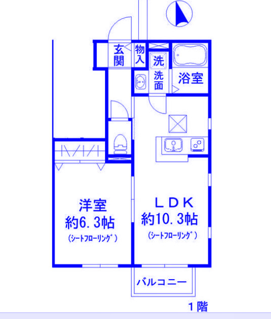 シーマハイムの間取り