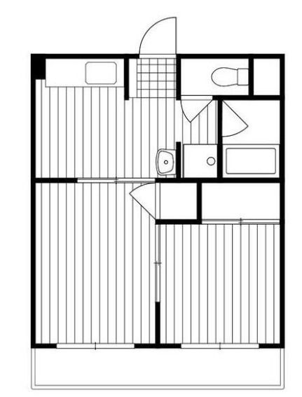 坂戸市末広町のマンションの間取り