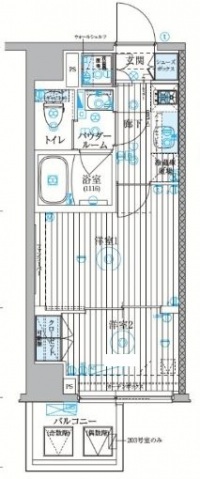 ブライズ川崎本町の間取り