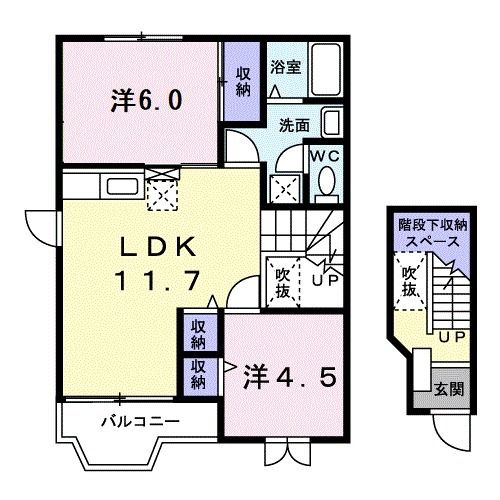 コートシャルマンIIIの間取り