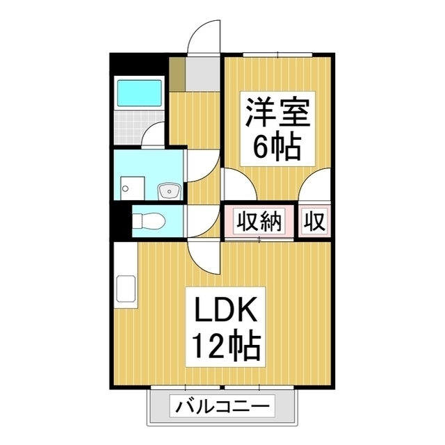 サープラスベルメゾン宮ノ上の間取り