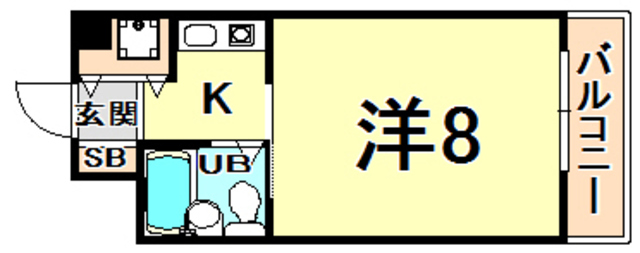 西北チェリーの間取り