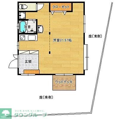 福岡市南区筑紫丘のアパートの間取り