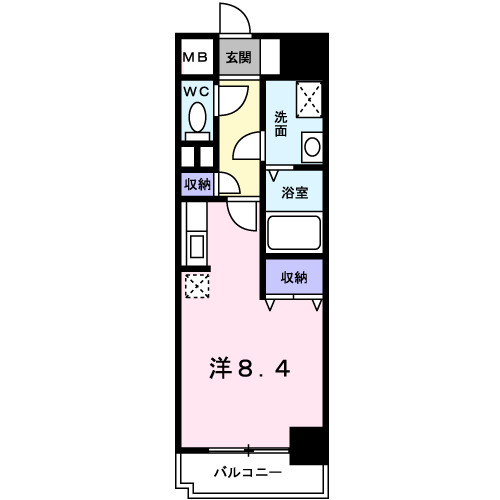 川口市本町のマンションの間取り