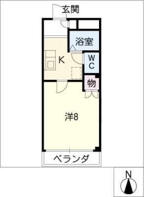 エトワール・Ｋの間取り