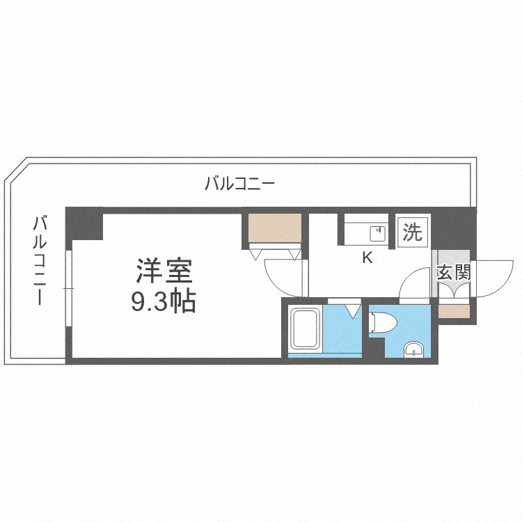ロジェ今福鶴見の間取り