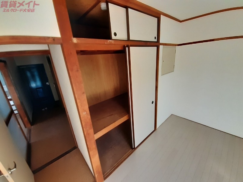 収納　同物件の別部屋写真です