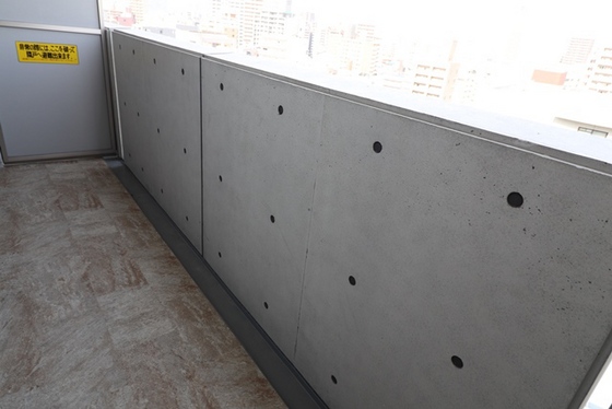 バルコニー　※別号室の写真です