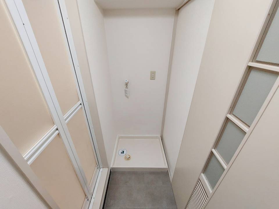 洗面設備　洗濯機置場