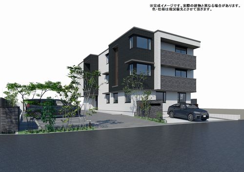 建物外観　積水ハウス施工ホテルライク高級賃貸物件です！