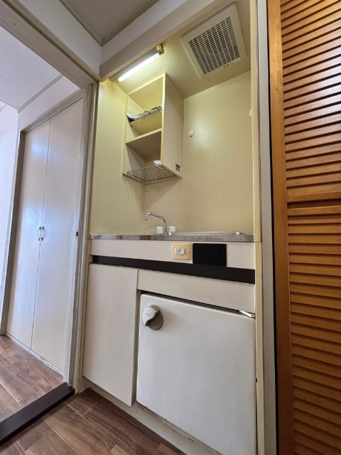 キッチン　実際のお部屋の写真です。