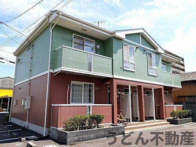 建物外観　うどん県のお部屋探しはうどん不動産へ うどんちゃんとLINE