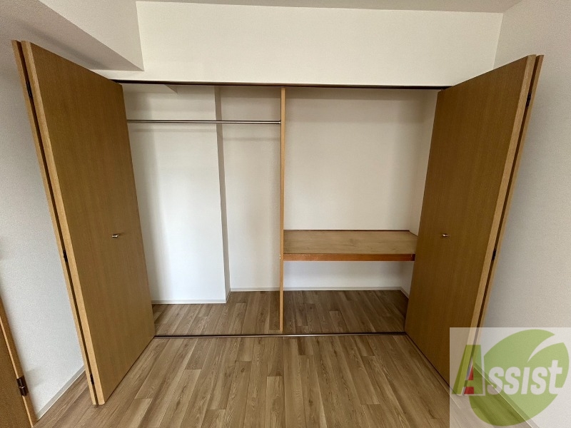 収納　収納もバッチリあるのでお部屋が片付きますよ！