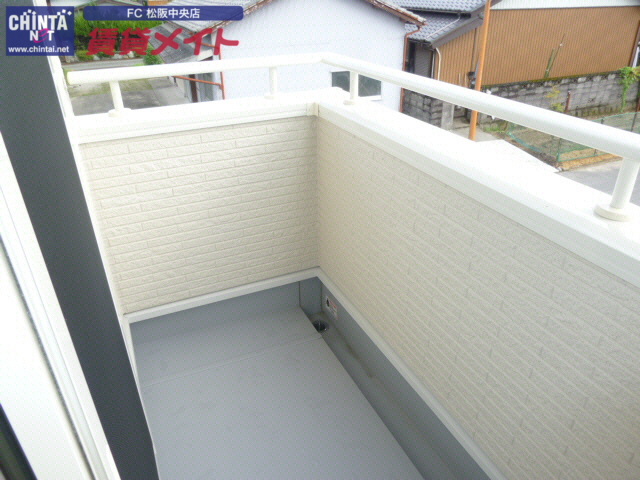 バルコニー　同タイプ部屋写真です。