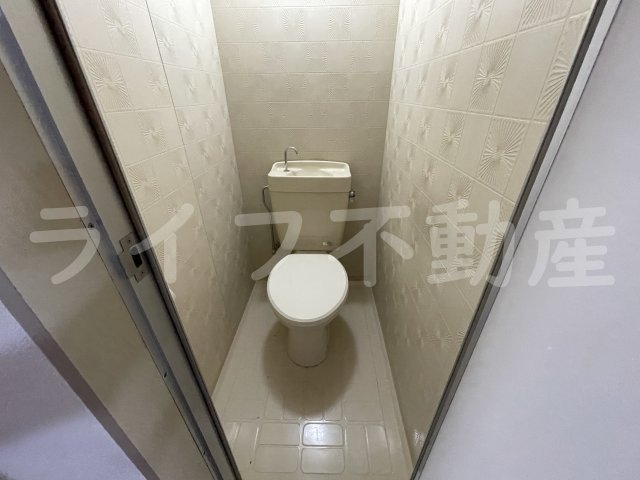 トイレ　ゆったりとした空間のトイレです