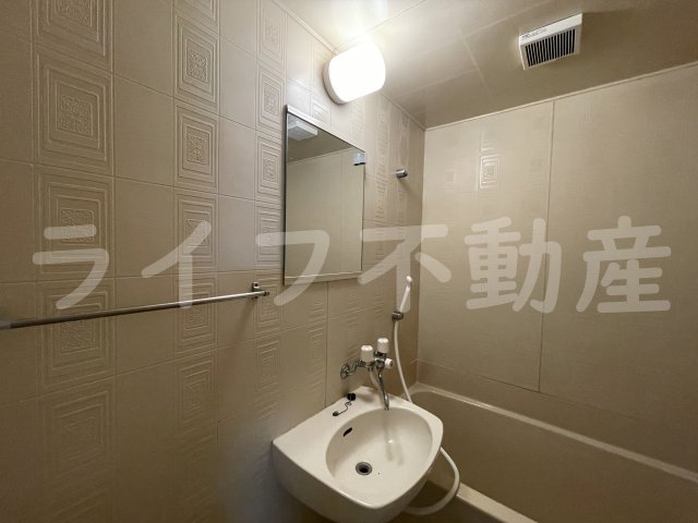 洗面設備　広い洗面スペース