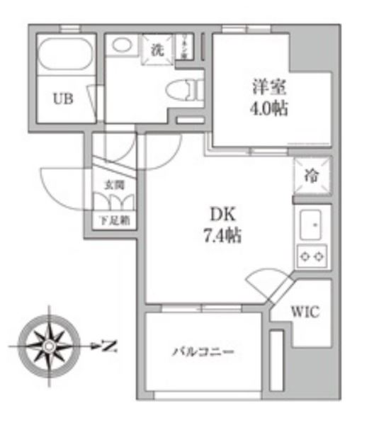 1DK Mansion in Chiyoda, Tokyo — photo 2 of 3