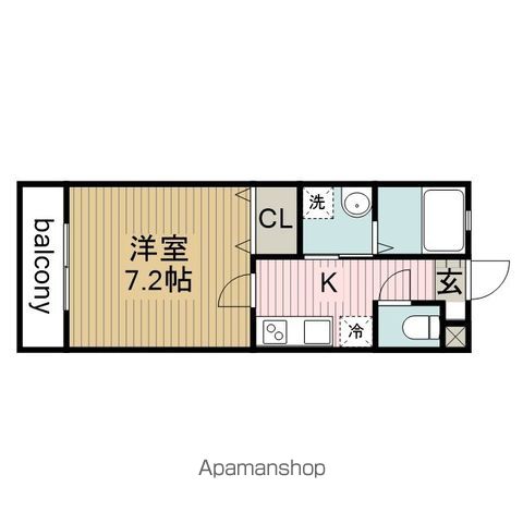 TIERRA安城 WESTの間取り写真
