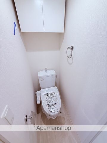 地下鉄長堀鶴見緑地線 蒲生四丁目駅 徒歩1分 10階建 築1年のトイレ写真